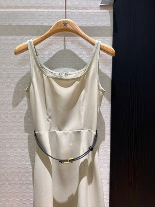 CD Vest Long Dress Acetate