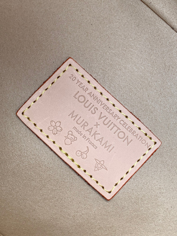 LV All In BB 16cm White Beige Monogram Canvas Cowhide