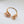 BOHEME 3 MOTIF CARNELIAN DIAMOND PINK GOLD RING
