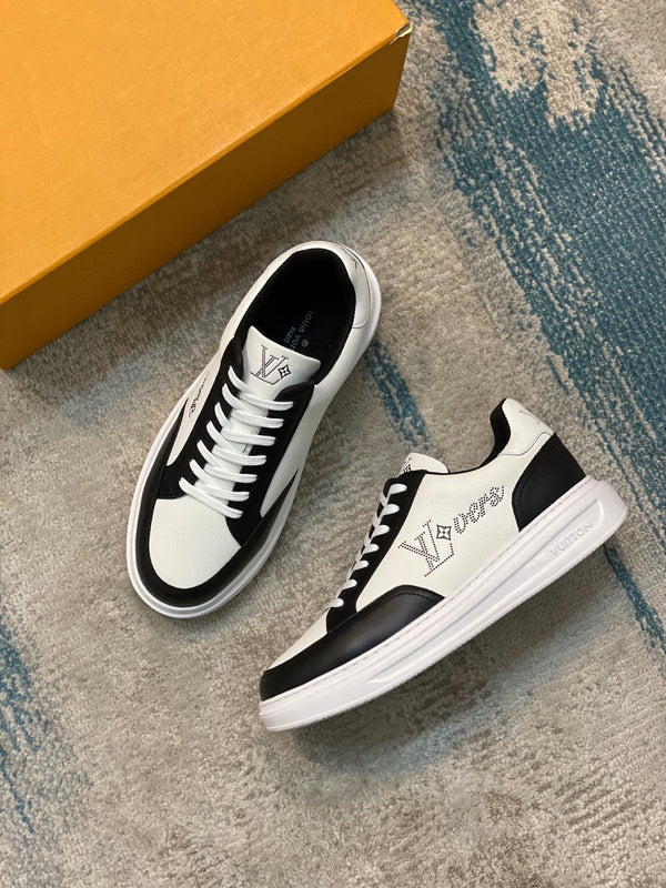 LV BEVERLY SNEAKER WHITE BLACK