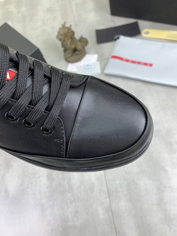 Pra high-top black calfskin 820248