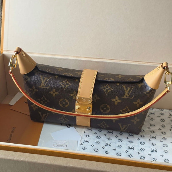LV Pochette Mia Shoulder Bag Brown Monogram Canvas 275060