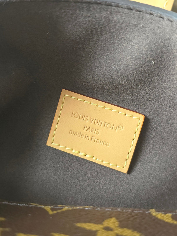 LV Pochette Mia Shoulder Bag Brown Monogram Canvas 275060