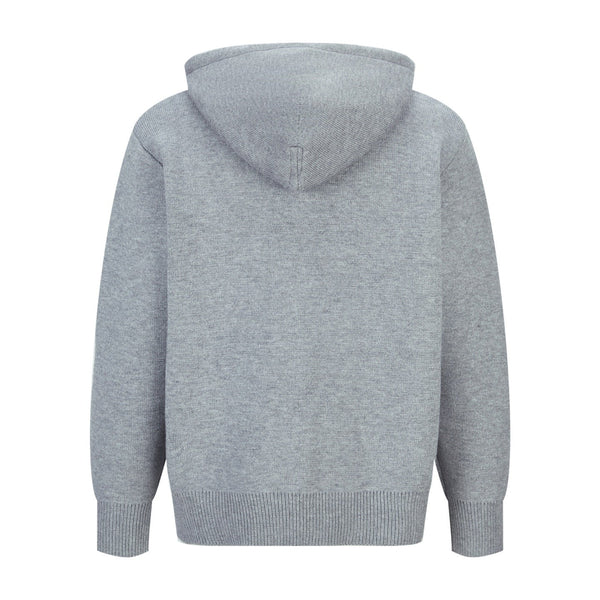 LOEWE Arc de Triomphe Jacquard Logo Knit Hoodie 331216