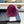 Moncler Cute Bunny Fur Heart Pearl Fisherman's Hat in Burgundy 980324