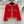 Chanel 25 Knitted Cardigan with Contrasting Trim Red in Wool 801436