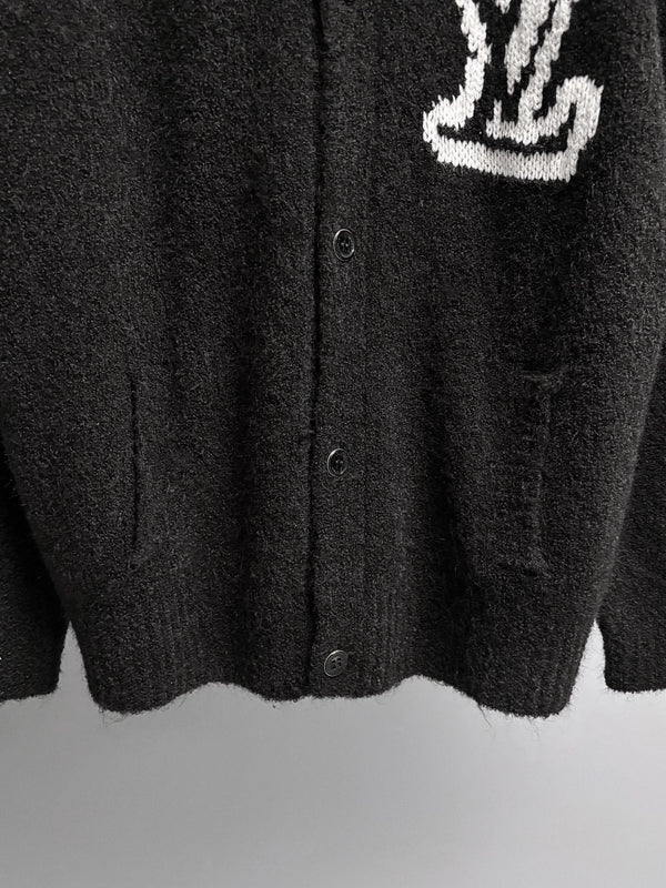 LV Wool Knit Cardigan 493099