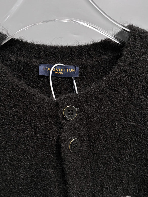 LV Wool Knit Cardigan 493099