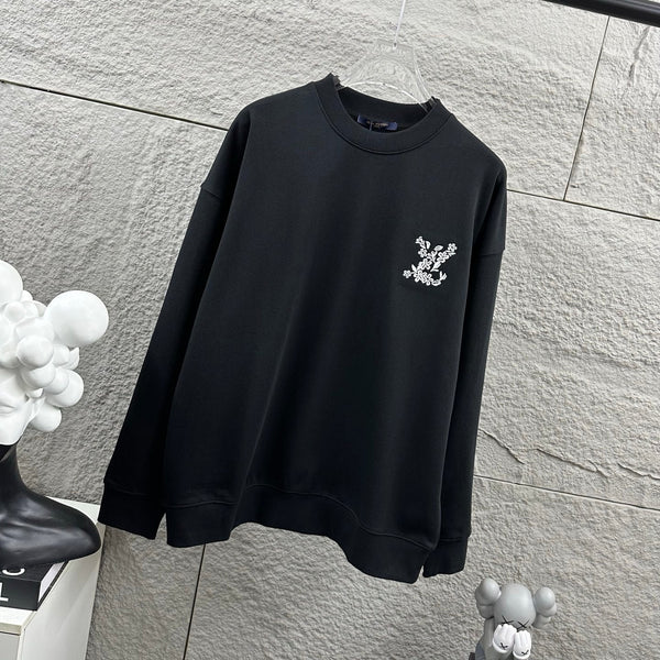 LV Long-Sleeve Crew Neck Sweatshirt 492269