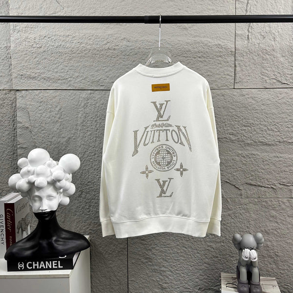 LV Long-Sleeve Crew Neck Sweatshirt 492235