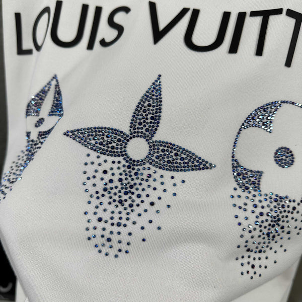 LV Long-Sleeve Crew Neck Sweatshirt 492227