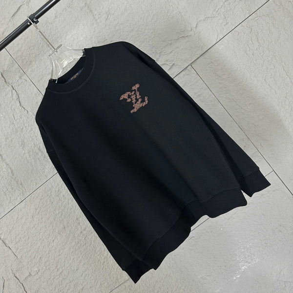 LV Long-Sleeve Crew Neck Sweatshirt 492203