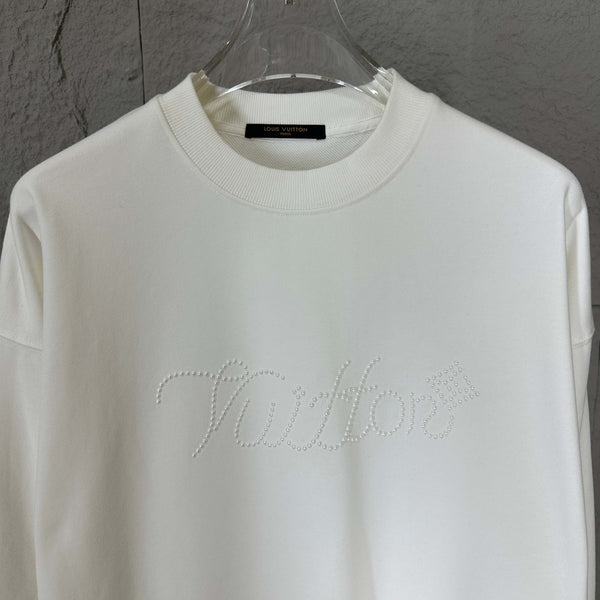 LV Long-Sleeve Crew Neck Sweatshirt 492191