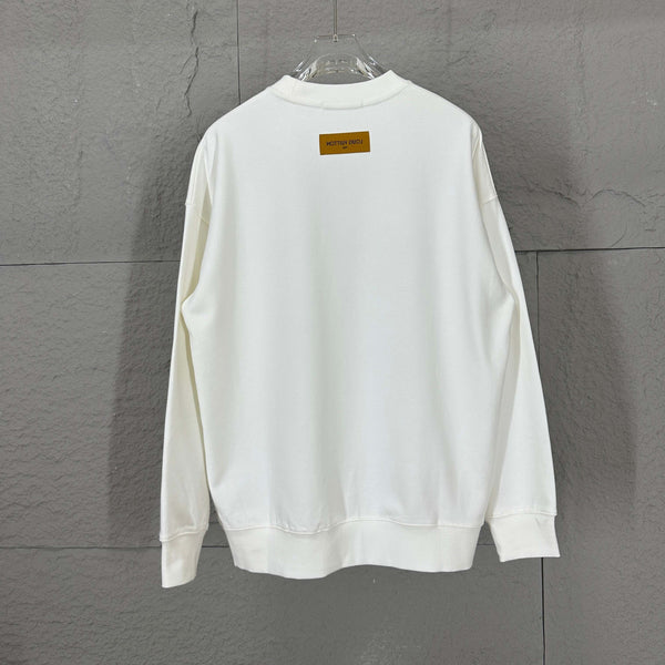 LV Long-Sleeve Crew Neck Sweatshirt 492191