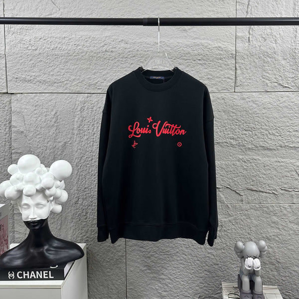 LV Long-Sleeve Crew Neck Sweatshirt 492181