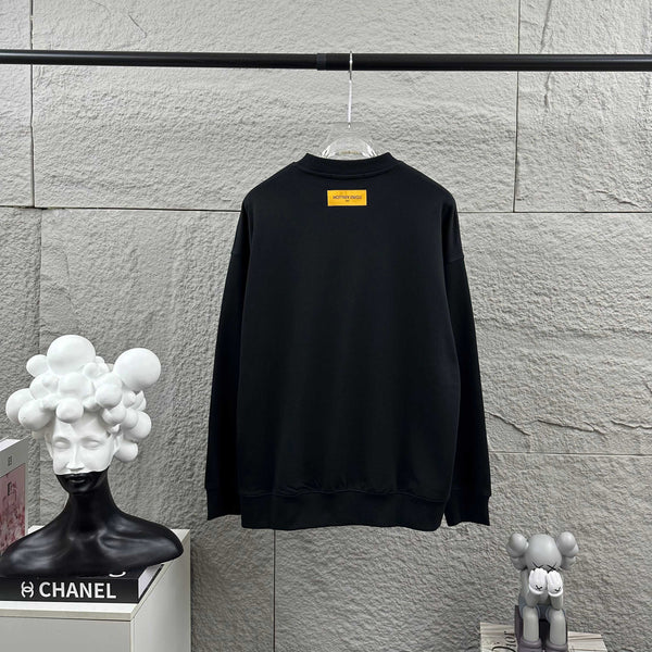 LV Long-Sleeve Crew Neck Sweatshirt 492181