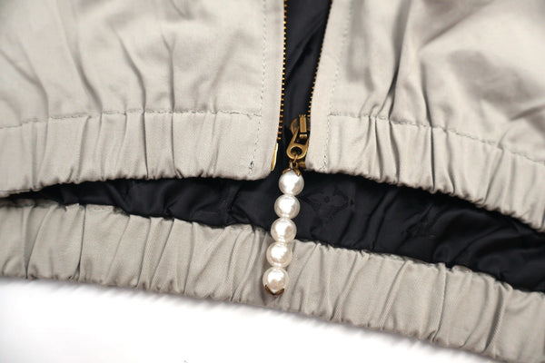 LV 25SS Mixed Leather Sweatshirt/Jacket 491946