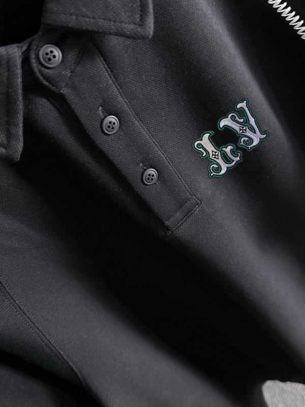 LV 25SS Lapel Sweatshirt Long Sleeve 494422