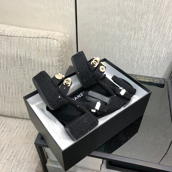 Chanel 26 Quilted Classic Sneaker Black in Lambskin 602476