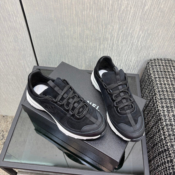 Chanel 26 Quilted Classic Sneaker Black in Lambskin 602476