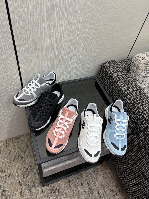 Chanel 26 Quilted Classic Sneaker Black in Lambskin 602476