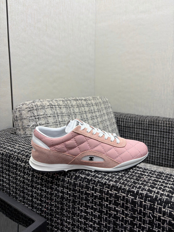 Chanel 26 Quilted Sneaker Pink in Lambskin 602470