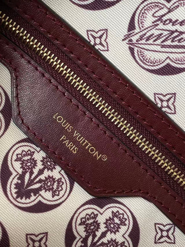 LV Speedy Soft 30 Boho Handbag Brown in Monogram Canvas 278108