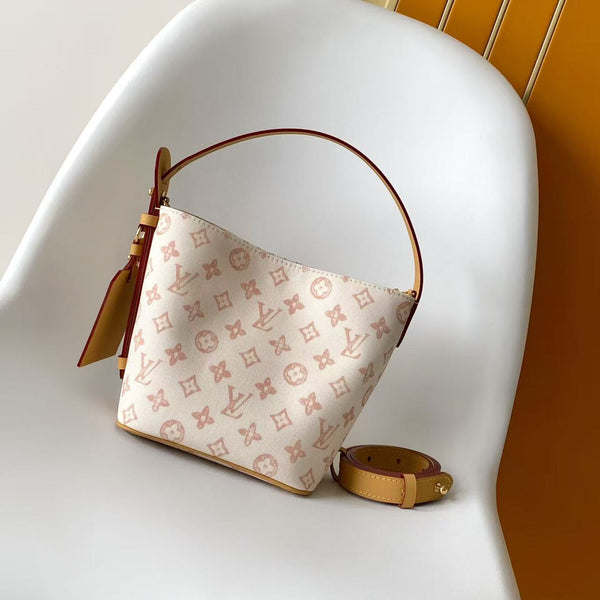 LV M28355 All-In BB Handbag 18 Light Yellow Monogram and Damier Pattern 278104