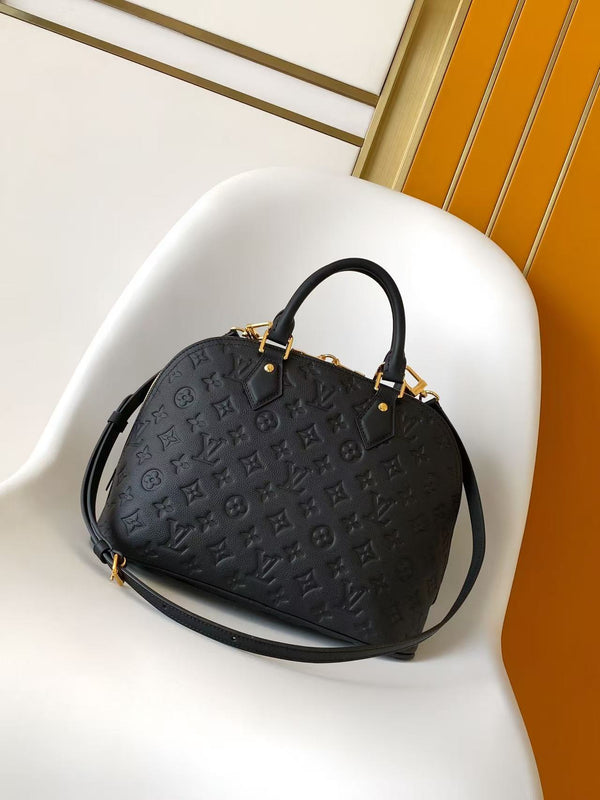 LV Alma PM Bag 30 Black in Monogram Empreinte Leather 278081