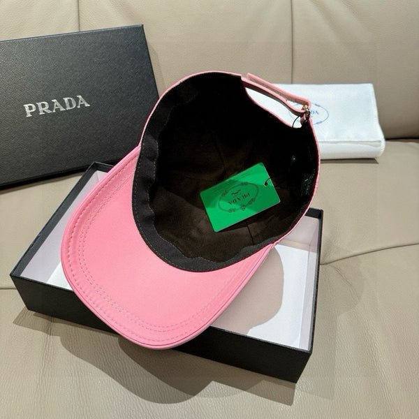 Prada Classic Baseball Cap Pink in Oxford 125612