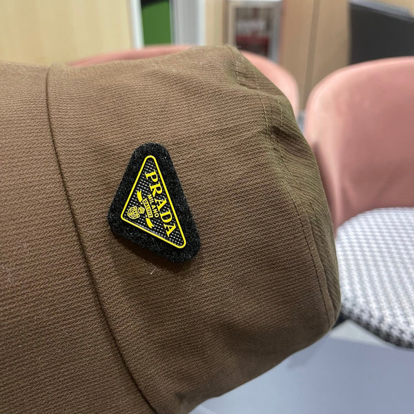 Prada 25 Bucket Hat Brown in Canvas 122131