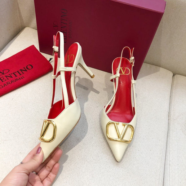 Valentino Slingback Pump 70mm Sheepskin