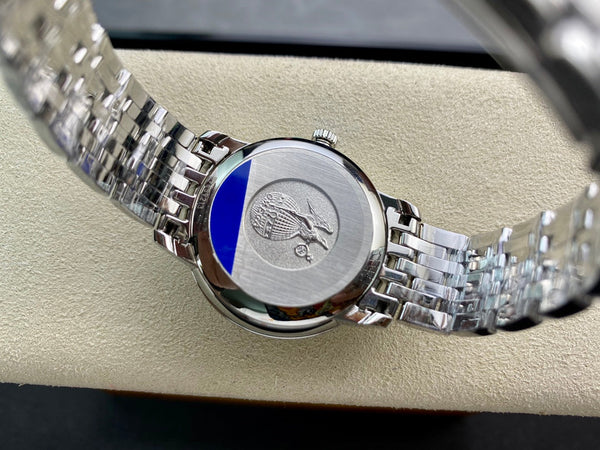 Omega De Ville 32.7mm Silver White Dial