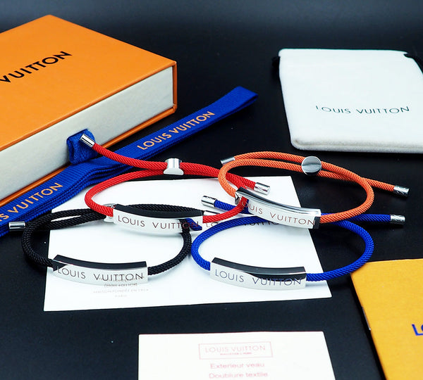 LV Space Bracelet Silver Orange