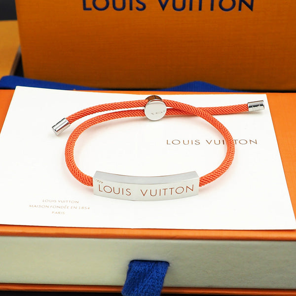 LV Space Bracelet Silver Orange