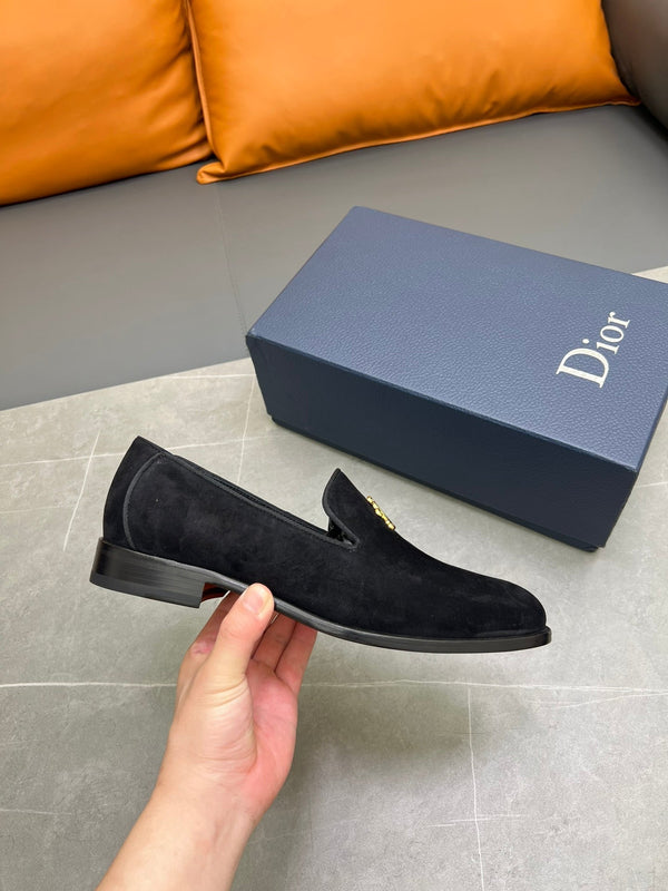 CD SPARROW LOAFER BLACK SUEDE