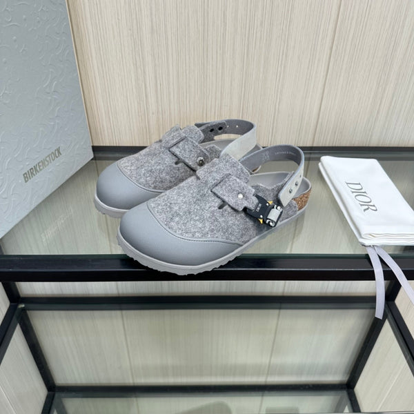 CD BIRKENSTOCK TOKIO MULE GRAY SUEDE