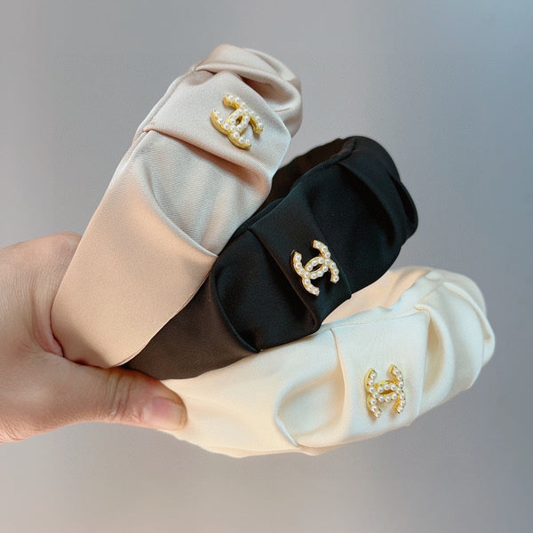 WHITE FABRIC HAIRBAND 925662