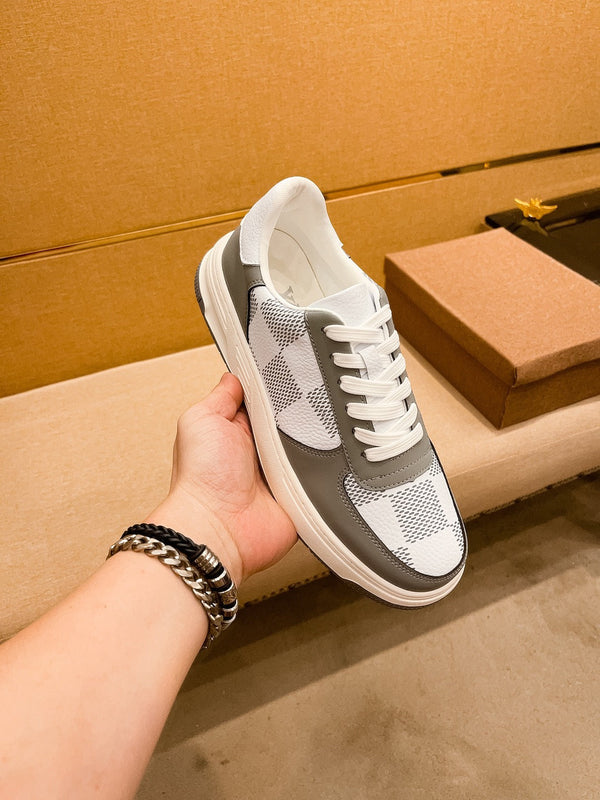 LV BEVERLY SNEAKER WHITE GREY