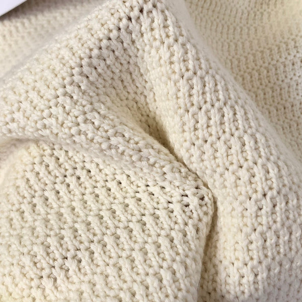 Gucci Rocheted Cardigan Cream Cotton 294121