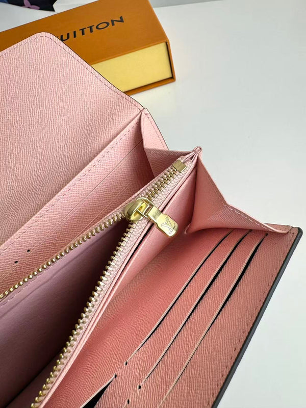 LV Sarah Wallet 19 Brown in Monogram Cowhide