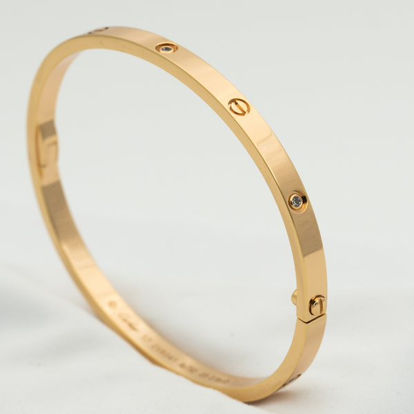 LOVE BRACELET 3.65MM 6 DIAMONDS