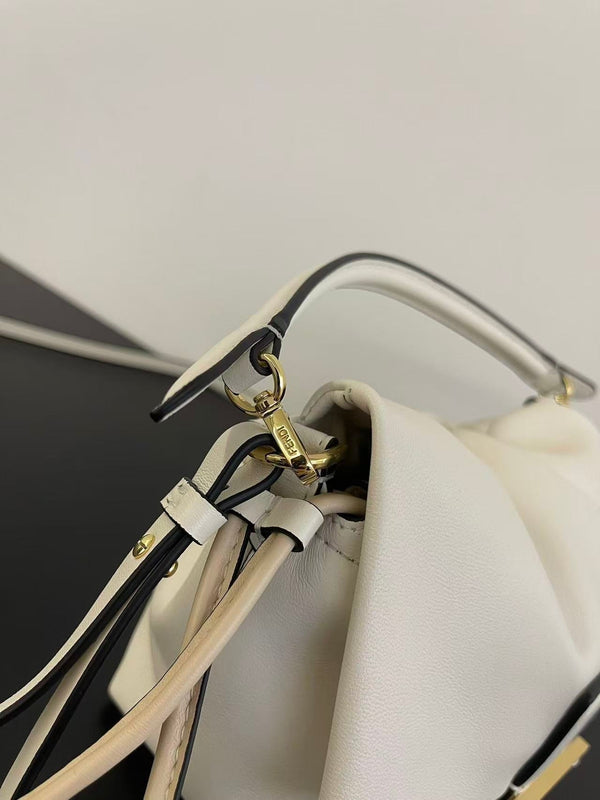 Mamma Baguette Small White Sheepskin