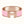 H BRACELET 18MM PINK GOLD