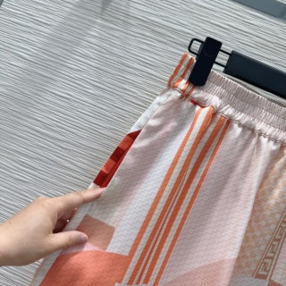 Fendi 25 Set Red Polyester Fiber