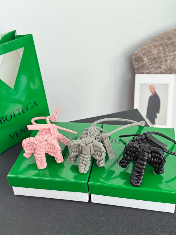Bottega Veneta Elephant Charm Lambskin