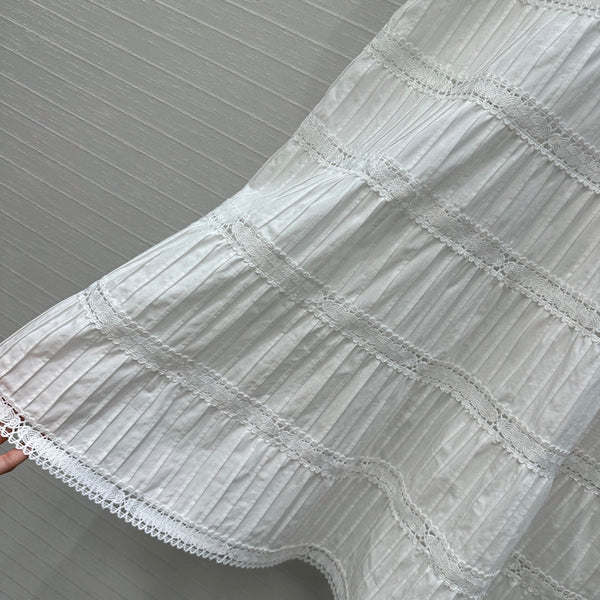 Celine 25 Shirt dress White Cotton