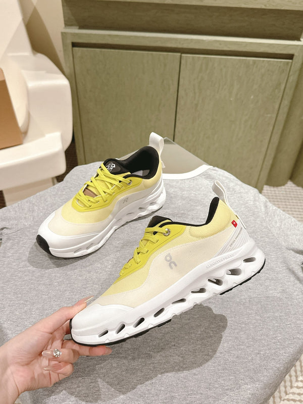 Loewe 2025 x Running Cloudtilt2.0 Sneaker White Yellow Mesh Rubber 556024