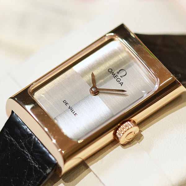 Omega De Ville 26.12mm Silver White Dial