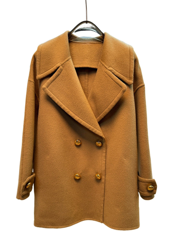 Loewe 2025 Coat Camel Wool Cashmere 305192